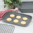thumbnail image 7 of Oster Greystone 4 Piece Nonstick Carbon Steel Toaster Oven Bakeware Set in Speckled Grey, 7 of 7