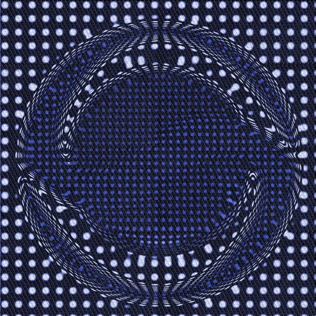 Ahgly Company Machine Washable Indoor Square Transitional Deep Periwinkle Purple Area Rugs, 5' Square
