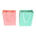 thumbnail image 4 of Paper Gift Bag, Hand Bag Durable Paper Gift Pouch Green + Red  For Party Gifts, 4 of 8