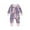 Purple-11, variant on Avrntaa Baby Boy Clothes - Long Sleeve Cute Print Romper Zipper Bodysuit One Piece Fall Winter Outfit Clearance Clothes for Kids Green Outfits Size 0-3M