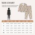thumbnail image 4 of Sikiie Cute Rabbit Floral Women's Long-Sleeve Shirt and Full-Length Bottom Pajama Set (s-xxl)-X-Large, 4 of 7