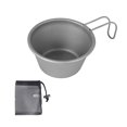 thumbnail image 2 of Worallymy Taza de agua 304 Acero inoxidable 50ml Taza de bebida para acampar Mini taza de vino plegable portátil para exteriores, 1pc Worallymy JD735802115, 2 of 7