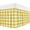 PaleGoldenRod, variant on Brown Checkered Bed Skirt King Size, Farmhouse Buffalo Plaid Wrap Around Bed Skirting with Adjustable Elastic Strap, Dust Ruffle Pleated Bedskirts 16 Inch Drop for Bedroom King Beds