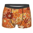 thumbnail image 4 of Goofa Hippie Flower Printed Men's Boxer Briefs Underwear, Moisture-Wicking Underwear, Trunk,Soft and Breathable Cotton Underwear-X-Large, 4 of 9