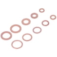 thumbnail image 4 of 200Pcs Oil Drain Plug Gasket Red Copper Heating Processing 9 Types Oil Sealing Drain Plug Washer M5‑14, 4 of 5