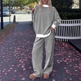 thumbnail image 5 of Women Oversized Mockneck Sweatshirt Striped Mock Neck Long Sleeve Pullover Shirt Fall Winter Lounge Tops S, 5 of 5