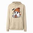 thumbnail image 6 of Towmus Halloween Sweatshirts for Women Fall Funny Graphic Long Sleeve Shirt Classic Drawstring Hooded Fashion Kangaroo with Pocket, 6 of 6