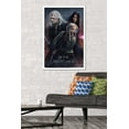 thumbnail image 2 of Netflix The Witcher: Season 3 - Trio One Sheet Wall Poster, 22.375" x 34" Framed, 2 of 5