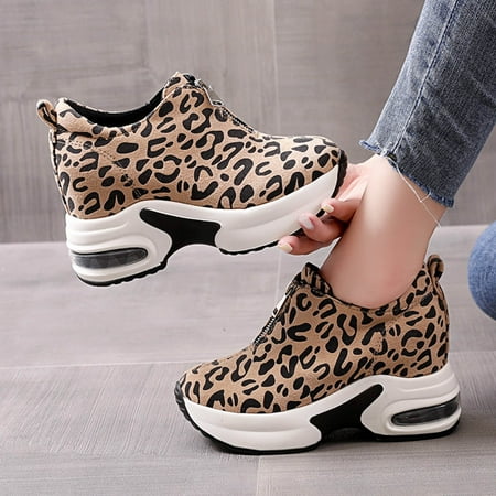 

Fall Increased Sneakers Women Light Luxury Thick-soled Platform Platform Shoes