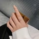 thumbnail image 3 of New 2024 Minimalist Thin Rings For Women Wedding Brilliant Cubic Zircon High Quality Versatile Female Finger Ring Jewelry Gifts, 3 of 5
