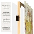 thumbnail image 4 of Oriental Furniture 6 ft. Tall Bebop Canvas Room Divider - 3 Panel, 4 of 7