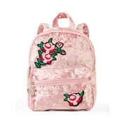 Limited Too Embroidered Velvet Mini Backpack