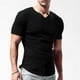 thumbnail image 1 of pstuiky camisetas camisas para hombre, Camiseta deportiva informal de manga corta con cuello en V para hombre camisas casuales para hombre xxxl, 1 of 7