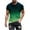 Mens T Shirts Green, variant on T Shirts for Men Big & Tall M-5X Short Sleeve Crewneck Tshirts Shirt Plus Size Casual Gradient Printed Basic Pullover Slim Comfort Tees Tops