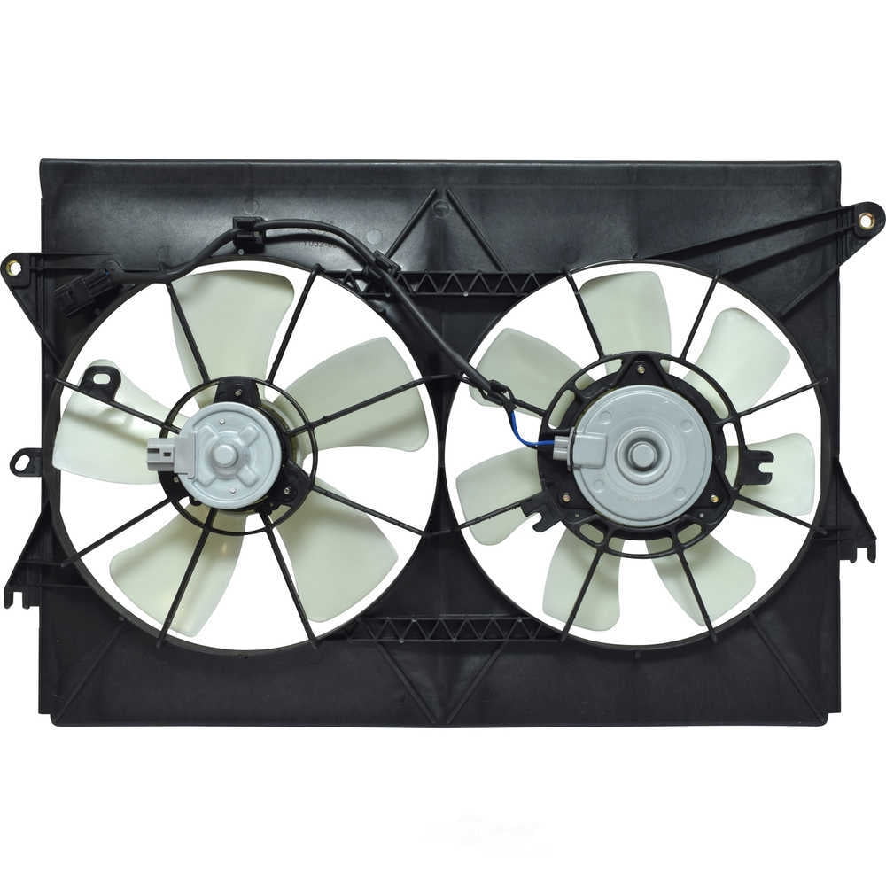 Dual Radiator and Condenser Fan Assembly -- Radiator-Condenser Fan Assy Fits select: 2005-2010 TOYOTA SCION TC