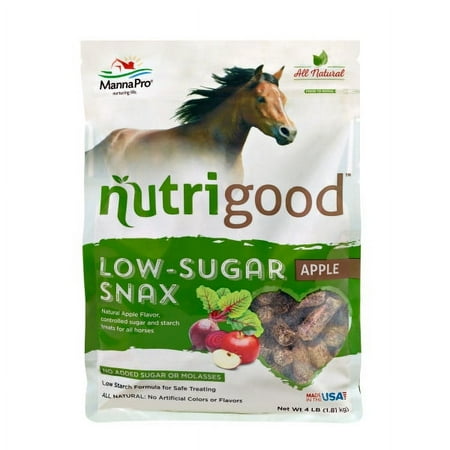 Manna Pro Nutrigood Apple Snax Horse Treats 12oz