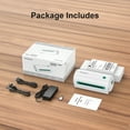 TORDORDAY Bluetooth Thermal Shipping Label Printer, 4''x6'' Bluetooth