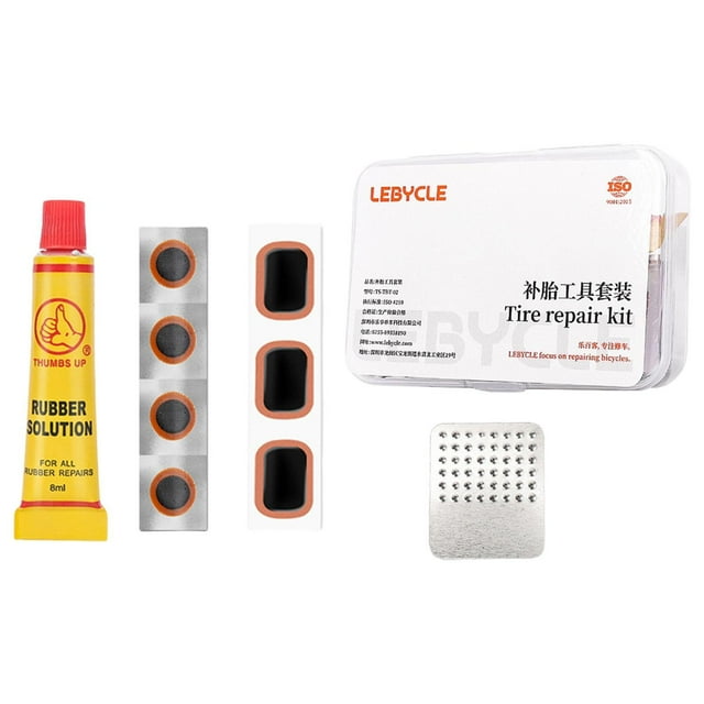 Kit de Reparación de Neumáticos de Bicicleta Zulema Accesorios Portátil