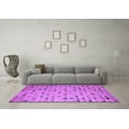 thumbnail image 3 of Ahgly Company Indoor Square Abstract Purple Modern Area Rugs, 8' Square, 3 of 4