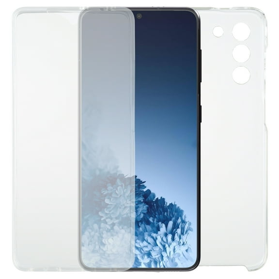 For Samsung Galaxy S21 5G PC TPU Ultra-thin Double-sided Full Coverage Transparent Soft Case