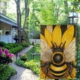 thumbnail image 4 of PHYHOO  Welcome Summer Garden Flag Double Sided, Burlap Small Bee Garden Yard House Flags Outside Outdoor Spring Seasonal Porch Lawn Decoration  White, 4 of 6