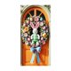 thumbnail image 2 of Cortina de puerta de Pascua adecuada para grandes suministros de fiesta, decoración de pared de jardín, fondo de decoración navideña, 2 of 6