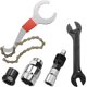 thumbnail image 1 of Kit De Reparación Para Cambiar Cassettes Y Pedalieres En Bicicletas Y Mtbs Látigo De Cadena/Removedor De Cassettes/Extractor De Manivela/Extractor De Manivela/llave, 1 of 5