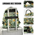 thumbnail image 3 of FORMRS Mini Backpack Purse for Women Travel Daypack Casual Shoulder Bag, Orange Tree, 3 of 7