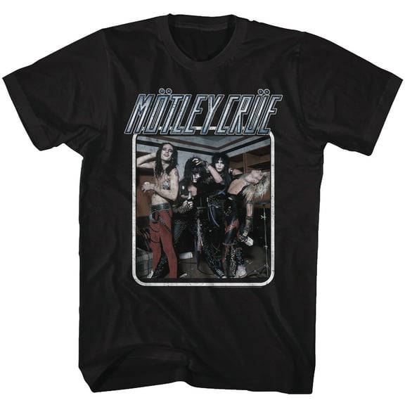 Motley Crue Uncrued Black Adult T-Shirt