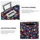 thumbnail image 3 of Balery Skull rainbow color mushroom Funda de equipaje, fundas para maletas, elástica, lavable, protector de maletas, compatible con maletas de 18 a 32 pulgadas-Medium, 3 of 7