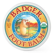 Badger Foot Balm w/Peppermint & Tea Tree 2 oz Tin