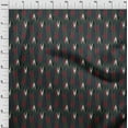 thumbnail image 3 of oneOone Cotton Poplin Fabric Arrow Ikat Print Fabric BTY 42 Inch Wide, 3 of 4