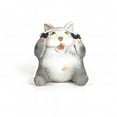 thumbnail image 1 of Figurine de Chat avec des Plis de Tête, 1 of 1