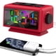 thumbnail image 1 of Reloj despertador digital colorido con 7 colores y 4 colores, 1 of 8