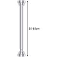 thumbnail image 4 of EcoNesxp Support d'Évier Réglable Argenté 55cm à 85cm pour Cuisine et Salle de Bain, 4 of 5