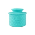 thumbnail image 4 of Silicone Butter Crock with Lid for Countertop - French Butter Dish, Keeps Butter Soft & Fresh, BPA-free & Microwave/Dishwasher Safe,Silicone Butter Container With Airtight Cover,1Pc,Blue, 4 of 4