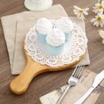 thumbnail image 2 of 100 PCS Round White Paper Doilies, Lace Doilies Food Grade Paper Placemats - 8", 2 of 5