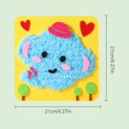 thumbnail image 4 of Kit Artesanía Costura Animal Dibujos Animados Juego Muñecas Bordado Bricolaje (Bear + Cat Panda) (H), 4 of 9