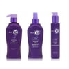 It's a 10 Silk Express Miracle Silk Shampoo 10oz , Leave-In Conditioner 10oz & Smoothing Balm 5oz TRIO