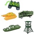 thumbnail image 3 of Cyber of Monday Deals Black of Friday Deals kkbbma Deals Army Toys - Soldier Toys Military Play Set 9 Piece Modern Frontline Fighter Jets Helicopters Vehicles Battleships Model Accessories War Games, 3 of 5