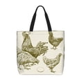 thumbnail image 1 of Balery Chickens Bolsa de Mano para Mujeres con Cremallera, Bolsa de Gimnasio con Compartimentos, Bolsa para Laptop, Bolsa para Trabajo, 1 of 7