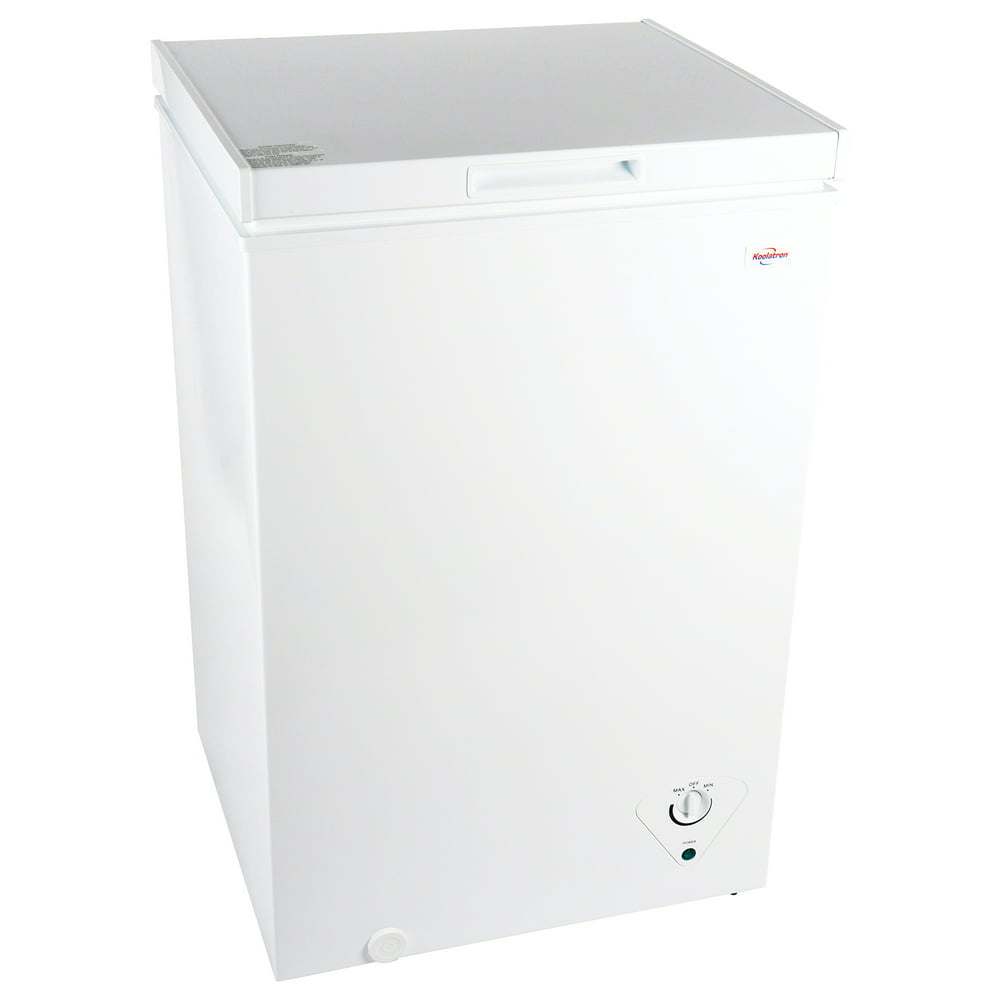 Koolatron 3.5 Cubic Foot (99 Liters) Chest Freezer with Adjustable Thermostat