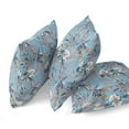 thumbnail image 5 of Plant Illusion Throw Pillow with Removable Cover in Blue Green Pink 16x16, 5 of 6