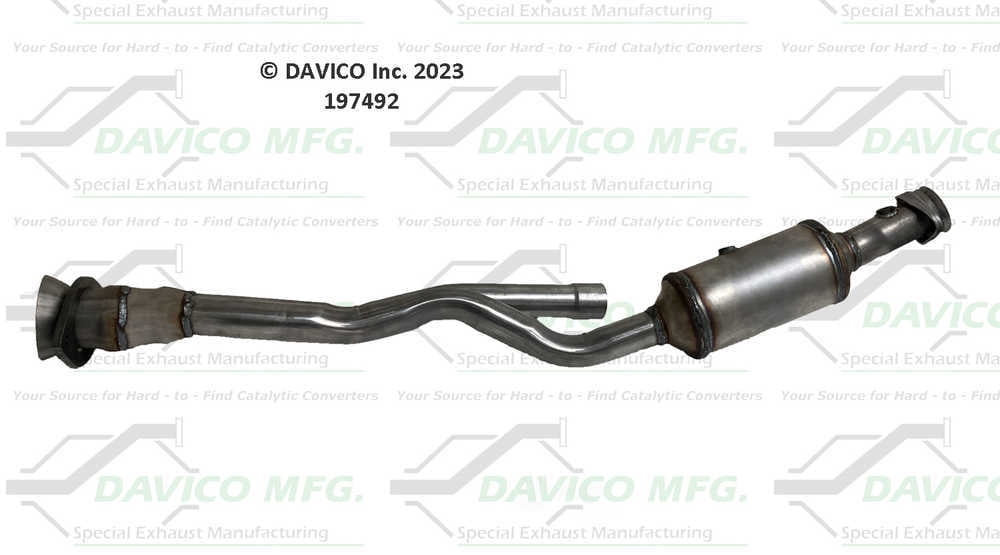 Davico Mfg 197492 Direct-Fit Catalytic Converter