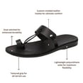 thumbnail image 4 of David - Leather Open Toe Sandal - Mens Sandals, 4 of 10