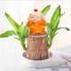 thumbnail image 1 of Figura De Monje Zen, Decoración De Bonsái De Resina, Adorno Para Meditación En El Hogar, Decoración Espiritual De Escritorio, Accesorio Para El Salpicadero Del Coche, 1 of 9