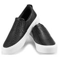 thumbnail image 4 of JENN ARDOR Trendy Slip on Sneakers Comfortable Stylish Low Top Shoes Cute Comfy Casual Sneakers Soft Walking Flat Shoes for Women Girls, 4 of 6