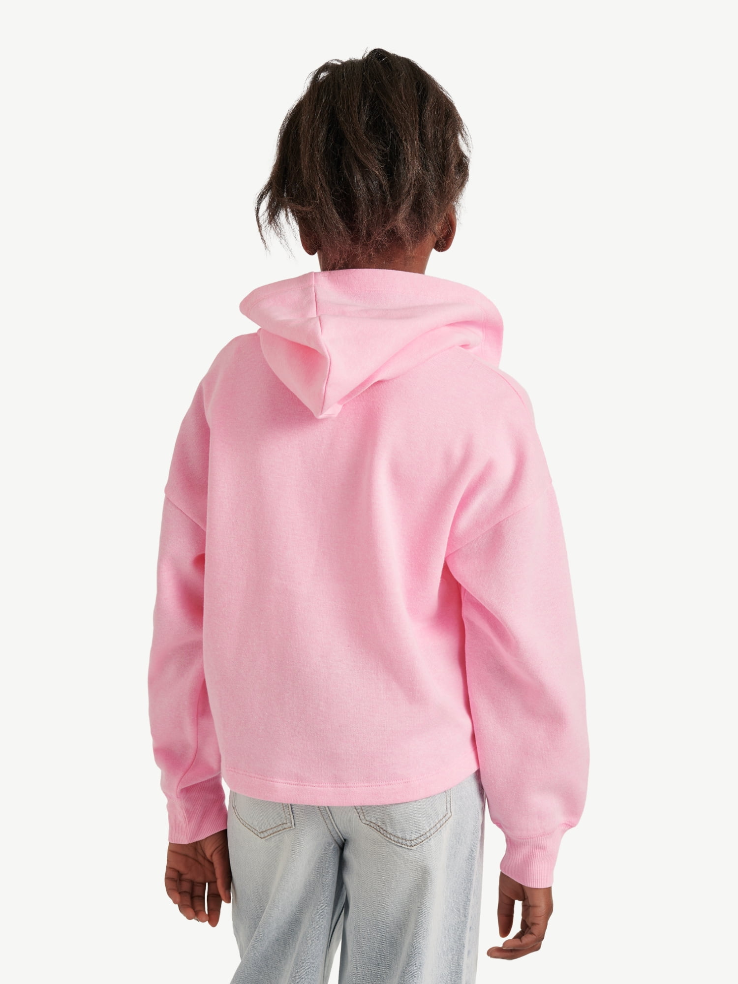Justice Girls Full Zip Fleece Hoodie, Sizes XS - XLP