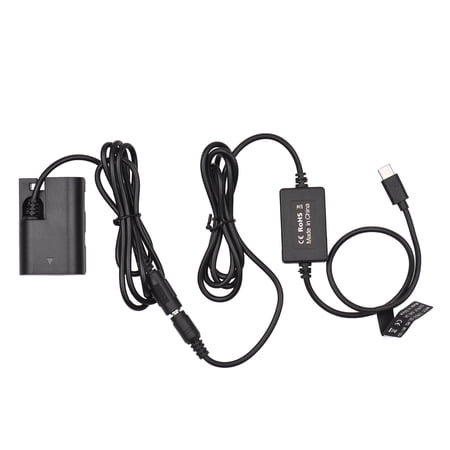 Adapter,Pd U-sb Type-c Cable To e6 Iii 5d4 5d3 Coupler -e6n e6 Dummy Battery To e6 Dummy Pd Usb Type-c Dummy Battery 5d Mark 80d 5ds R 5d3 5d2 Ii Type-c Cable To Ainn