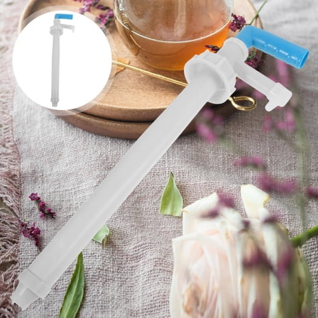 Soimiss Anti Drip Honey Dispenser Plastic Manual Pump For Daily Life 1Set